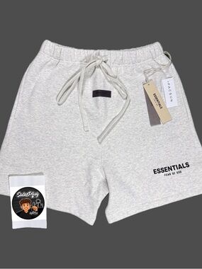 Fear Of God Essentials Light Oatmeal SS22 Short